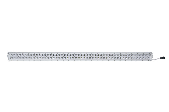 52 Inch LED Light Bar Marine Grade Dual Row Straight Light Bar with 300-Watt 100 x 3W High Intensity CREE LEDs Marine Sport