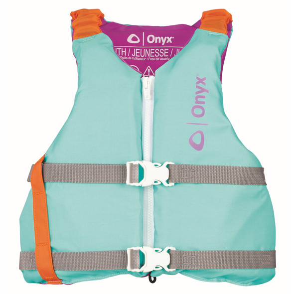 Onyx Youth Paddle Life Jacket Aqua