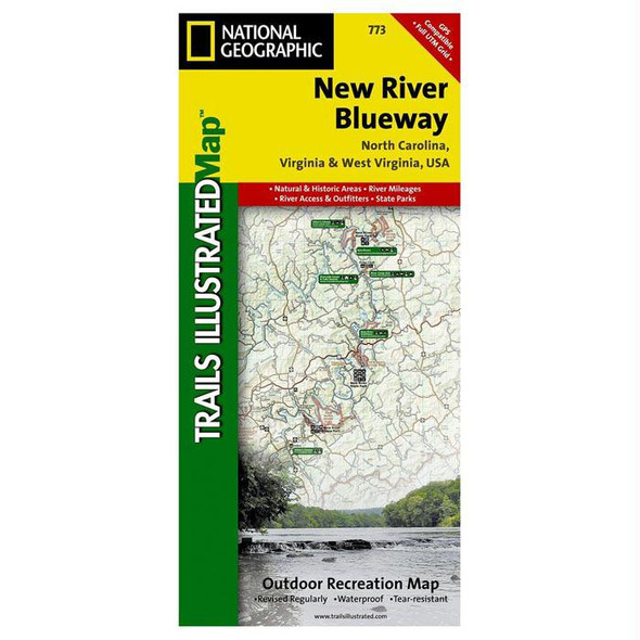 New River Blueway Map #773