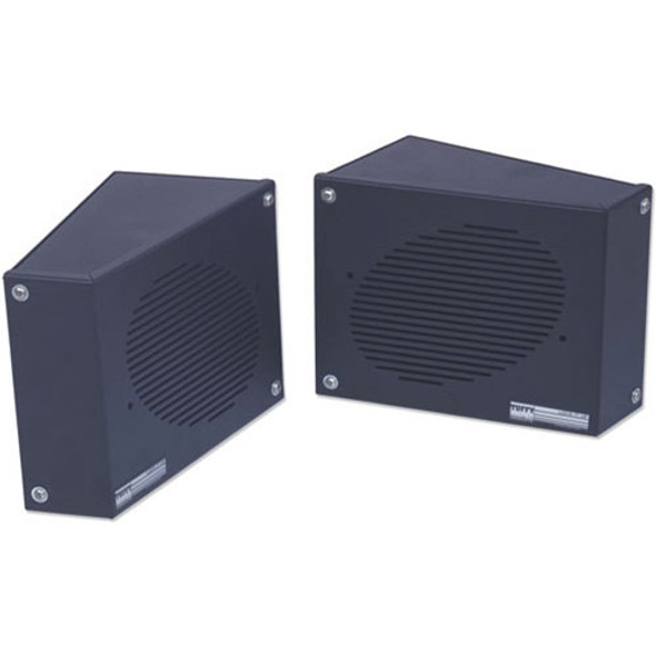 Security Speaker Lockbox Universal Locking Black Set of 2 Tuffy Security Products