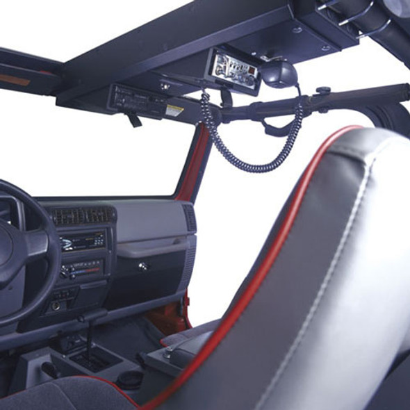 Overhead Deluxe Console - 55-86 CJ / 66-73 Commando / 66-71 Jeepster / 81-85 Scrambler CJ8 / 87-95 Wrangler YJ / 97-02 Wrangler TJ Tuffy Security Products