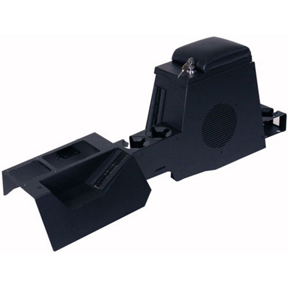 Series II Center Console - 97-06 Wrangler TJ w/ Factory Subwoofer Full Black Tuffy Security Products