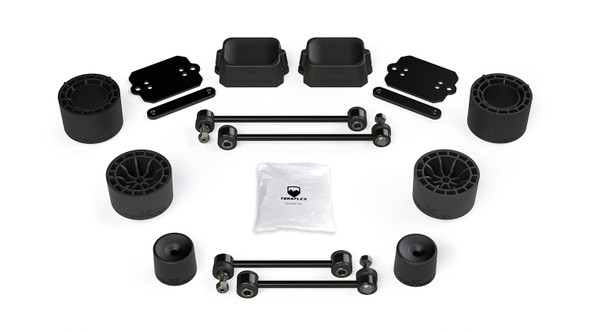 Jeep JLU 4 Door Rubicon 2.5 Inch Performance Spacer Lift Kit No Shocks Or Shock Extensions 18-Pres Wrangler JLU TeraFlex