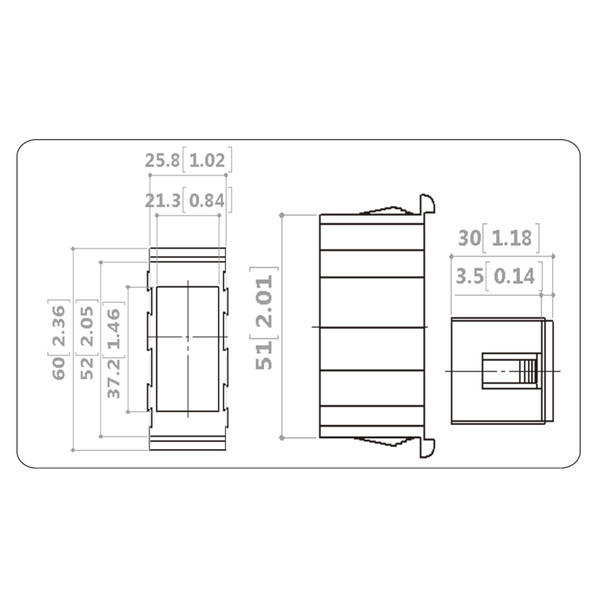 Switch Mounting Panel Middle Bulldog Winch