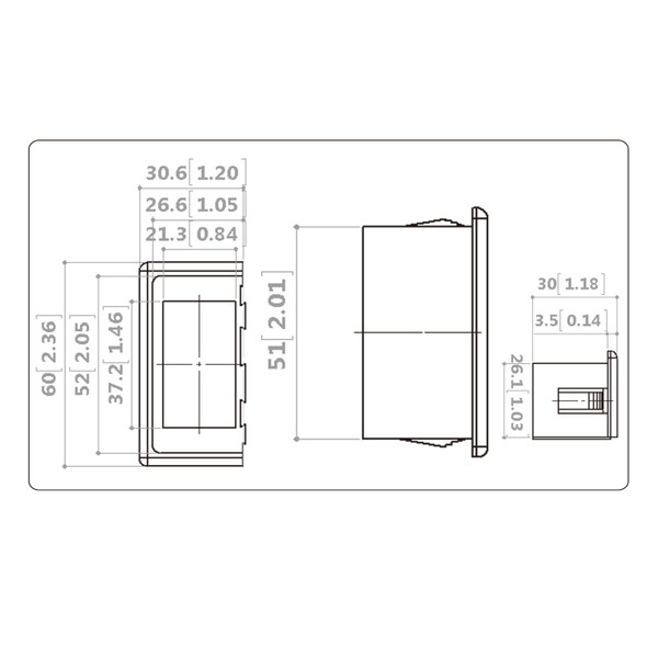 Switch Mounting Panel End Bulldog Winch