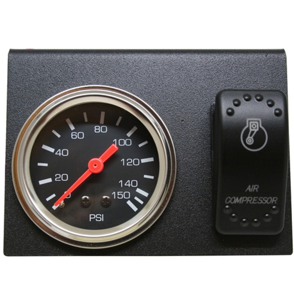 200psi Air Pressure Gauge Switch and Bracket Set Bulldog Winch