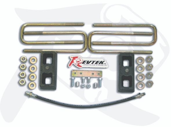 Tacoma 2 Inch Rear Block Rear Block Kit For 96-04 Tacoma PreRunner RevTek