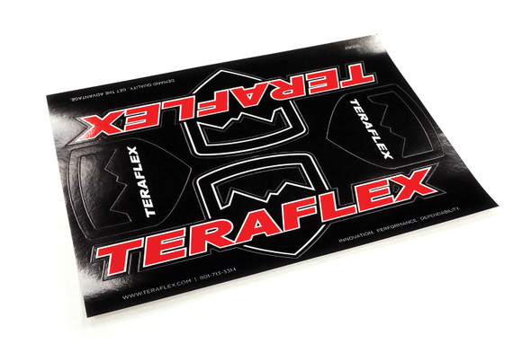 Sticker Sheet 6 Inch x 8 Inch TeraFlex
