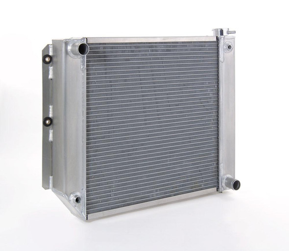 Radiator Factory-Fit Natural Finish for 87-04 Jeep Wrangler w/Std Trans Passenger Water Pump Outlet Be Cool Radiator