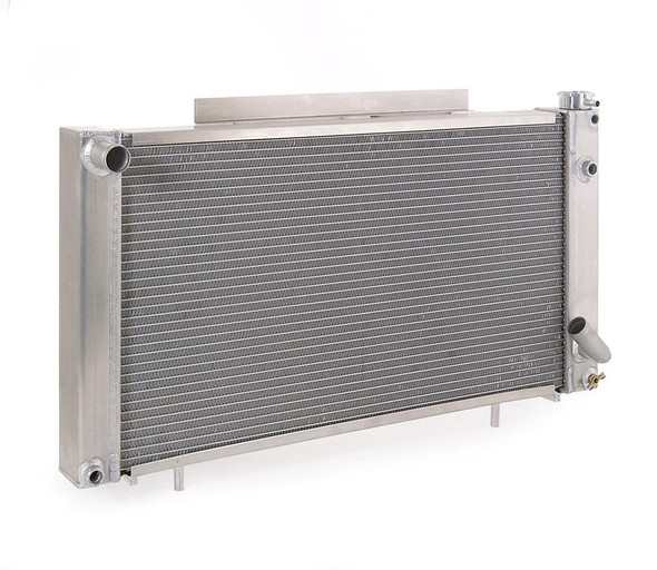 Radiator Factory-Fit Natural Finish for 82-93 S10 Pickup S10 Blazer S15 Pickup/S15 Jimmy w/Std Trans Be Cool Radiator