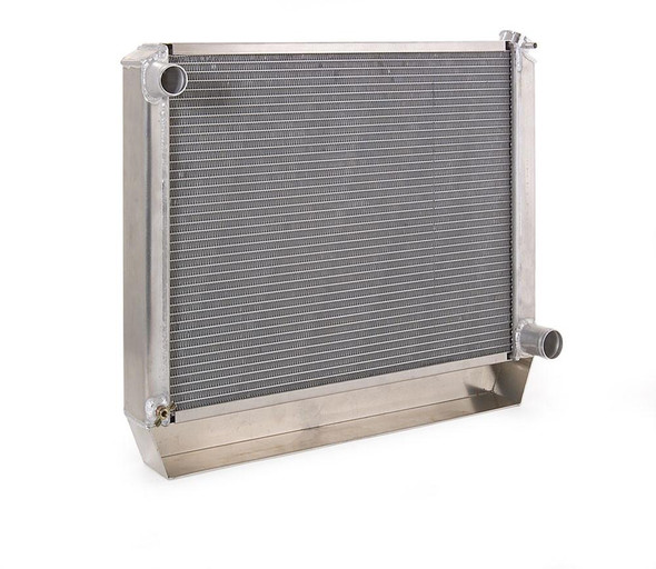 Radiator Factory-Fit Natural Finish for 63-66 Chevrolet C/K 1/2, 3/4, 1 Ton Pickups/Suburban/Panel Delivery w/Std Trans Be Cool Radiator