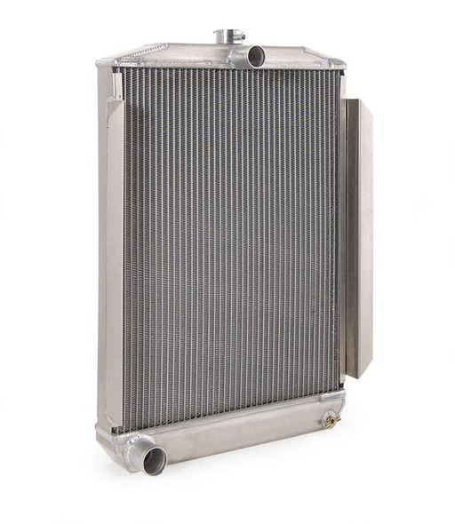 Downflow Radiator Factory-Fit Natural Finish for 53-56 Mercury M100/M250/M350 Pickup w/Std Trans Be Cool Radiator