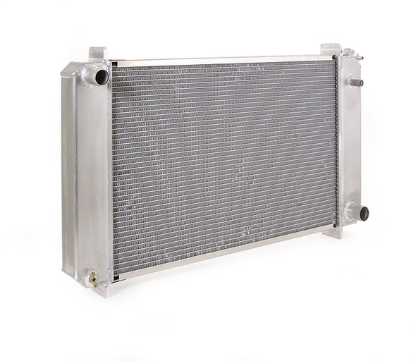 Radiator Factory-Fit Polished Finish for 73-87 Chevrolet C/K 1/2, 3/4, 1 Ton Pickups w/Std Trans Be Cool Radiator