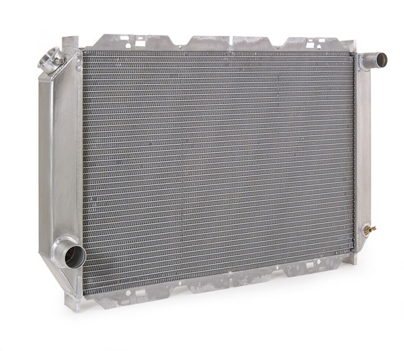 Radiator Factory-Fit Polished Finish for 80-84 Ford Bronco/F150/F250/F350 w/Std Trans Be Cool Radiator