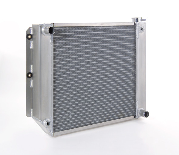 Radiator Factory-Fit Polished Finish for 87-04 Jeep Wrangler w/Std Trans LT-1 Be Cool Radiator