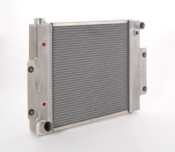 Radiator Factory-Fit Natural Finish for 70-86 Jeep CJ/Scrambler w/Auto Trans Driver Water Pump Outlet Be Cool Radiator