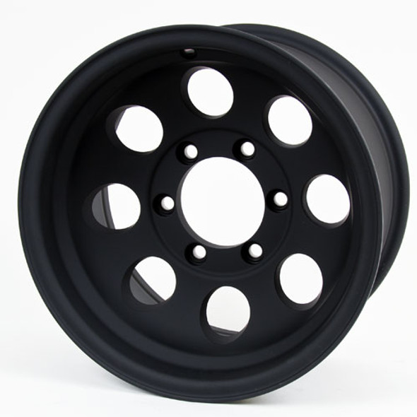 Series 7069 16x8 with 6 on 5.5 Bolt Pattern Flat Black Machined Pro Comp Alloy Wheels