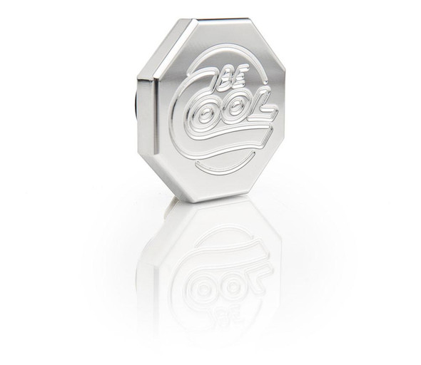 Polished Finish Octagon-Style Billet Radiator Cap Be Cool Radiator