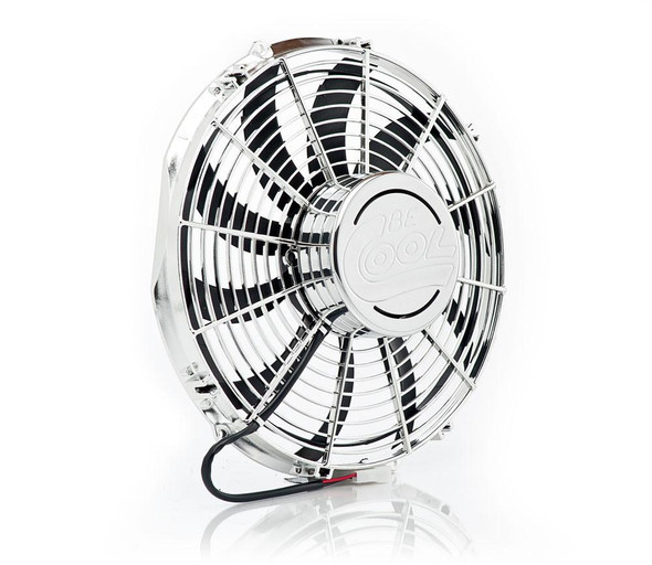 13 Inch Electric Puller Fan Chrome Plated High Torque Be Cool Radiator