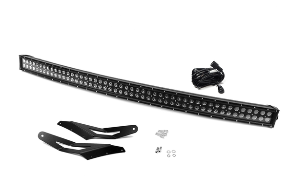 Curved LED Light Bar 54 Inch Combo Kit 02-08 Dodge Ram 1500 2WD/4WD Southern Truck