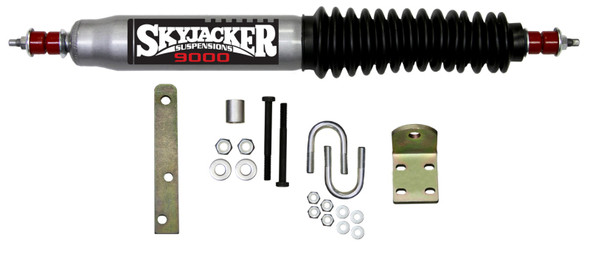 Steering Stabilizer Single Kit Silver w/Black Boot 86-95 Toyota 4Runner 86-95 Toyota Pickup Skyjacker