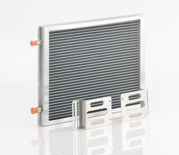 A/C Module w/Small Universal Condenser Natural Finish Be Cool Radiator