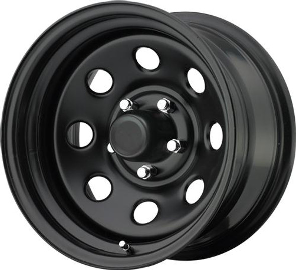 Pro Comp Steel Wheels 97-5865F Series 97 Flat Black 15x8 5x4.5 3.75BS Offset -19mm Cap P/N 1330017