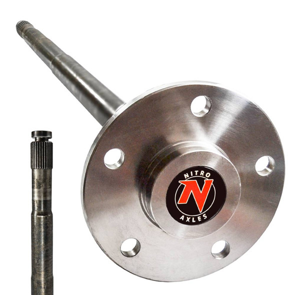 Chrysler 8.25 Inch Axle Shaft 5 LUG 29 SP 29-13/16 Inch 5X4.5 Inch Rear Nitro Gear and Axle