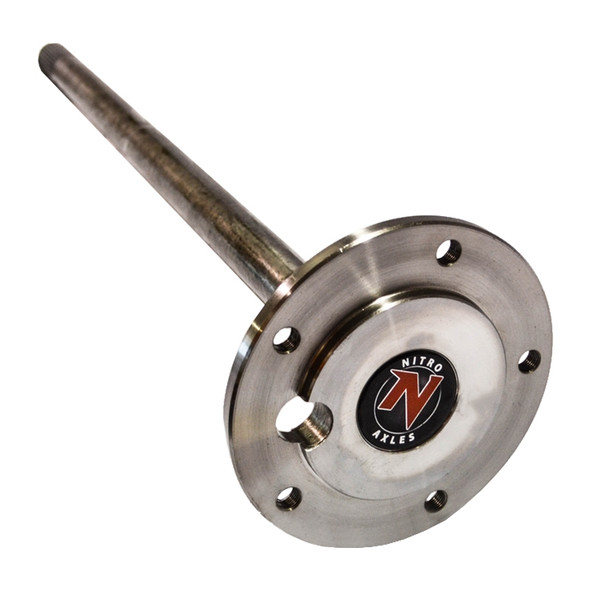 AMC Model 20 LH Axle Shaft 76-79 Jeep CJ7 W/Quadratrac 29 Spline One Pce 30.31 Inch Nitro Gear and Axle