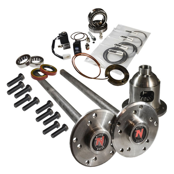 AMC 35 Axle Kit 30 Spline C/Clip W/ARB Air Locker Jeep MJ TJ XJ YJ ZJ Nitro Gear and Axle