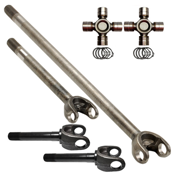 Dana 60 Front Axle Kit 77-91 GM 35 Spline 4340 Chromoly Steel Front Axle Kit W/806X Assembly Required Nitro Gear and Axle