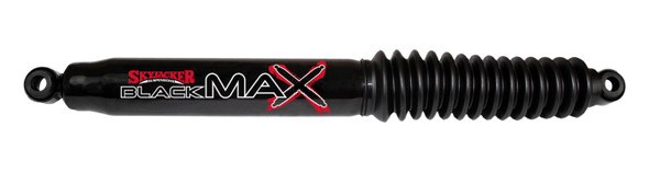 Black MAX Shock Absorber For 55-09 Jeep Dodge Chevy w/Black Boot 19.07 Inch Extended 12.07 Inch Collapsed Skyjacker