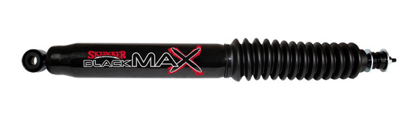 Black MAX Shock Absorber w/Black Boot 27.07 Inch Extended 15.94 Inch Collapsed 84-01 Jeep Cherokee 86-92 Jeep Comanche 93-98 Jeep Grand Cherokee 97-06 Jeep Wrangler 97-06 Jeep TJ Skyjacker