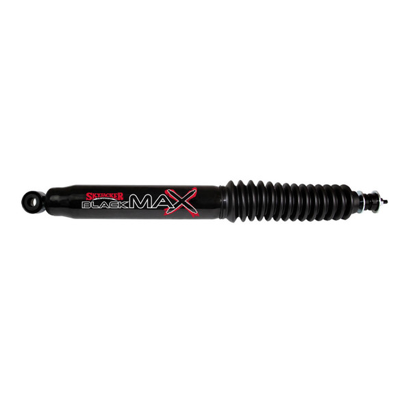 Black MAX Shock Absorber w/Black Boot 28.75 Inch Extended 16.56 Inch Collapsed 70-76 Ford F-100 77-79 Ford F-250 77-79 Ford F-150 78-79 Ford Bronco 79 Ford F-350 87-95 Jeep Wrangler Skyjacker