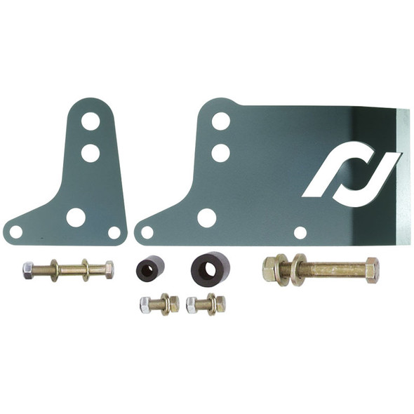 Trac Bar Relocation Kit 07-18 Wrangler JK Front Diff Housing Includes Inner/Outer Brackets Hardware Some Welding Required RockJock 4x4