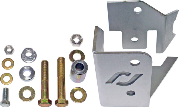 Trac Bar Relocation Kit 07-18 Wrangler JK Rear Diff Housing Includes Inner/Outer Brackets Hardware Some Welding Required RockJock 4x4