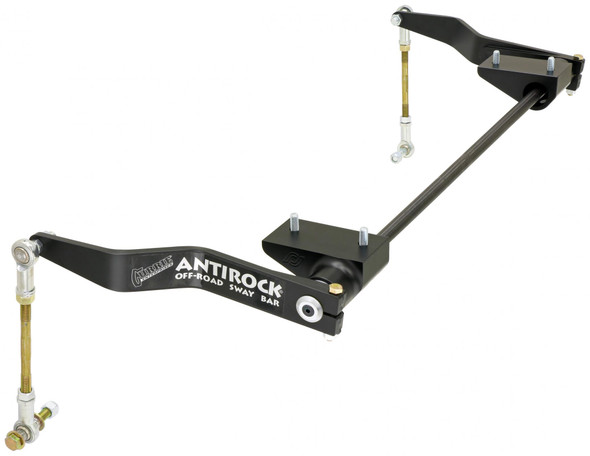 Antirock Sway Bar Kit 18-Up Wrangler JL 20-Up Gladiator Front Bolt-On Aluminum Arms RockJock 4x4