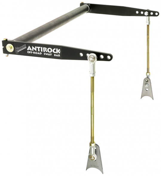 Antirock Sway Bar Kit Universal 32 Inch Bar 17 Inch Steel Arms RockJock 4x4