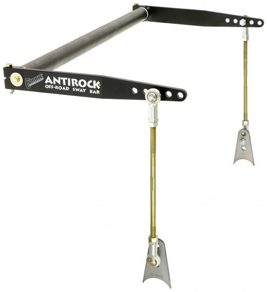 Antirock Sway Bar Kit Universal 50 Inch x 0.900 Inch Bar 21 Inch Steel Arms RockJock 4x4