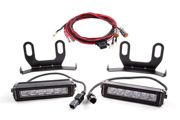 Ram 2013 Standard Stage Series 6 Inch Kit White Wide Diode Dynamics