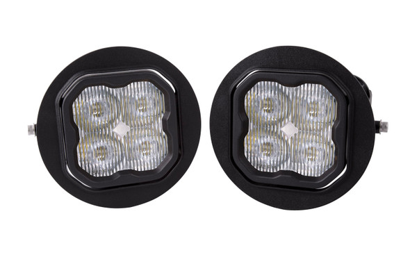 Stage Series 3 Inch Type FT SS3 Fog Light Kit 3,000 Lumens White SAE Fog Diode Dynamics