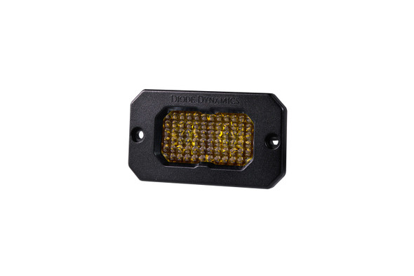 Stage Series 2 Inch LED Pod, Pro Yellow Flood Flush ABL Each