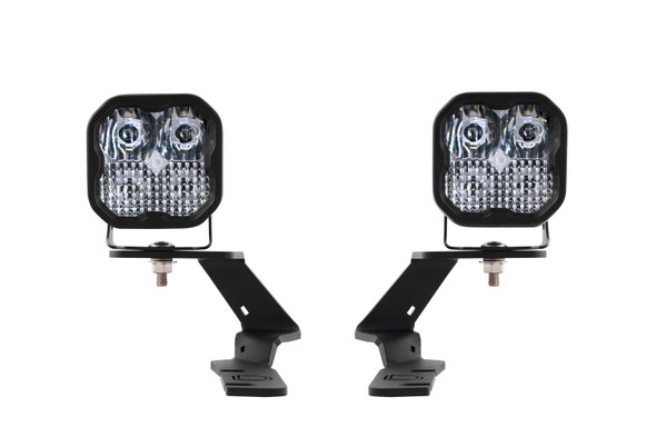 SS3 LED Ditch Light Kit for 2019-2021 Ford Ranger, Pro White Combo