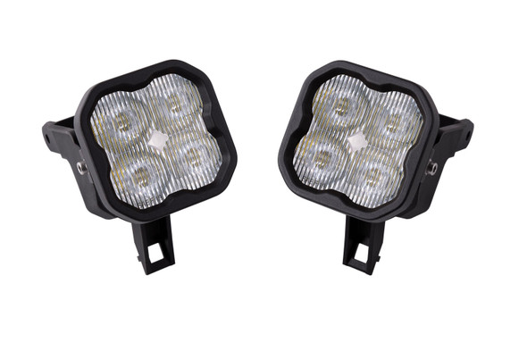 SS3 LED Pod Max Type SDX Kit White SAE Fog Diode Dynamics