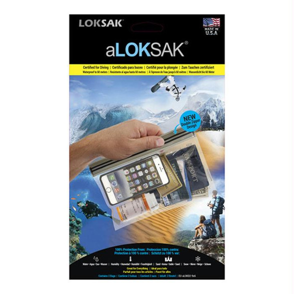 Aloksak Bags 9" X 6" 2Pk