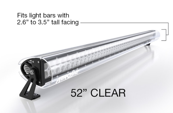 LED Light Bar Cover 50 Inch Clear AeroLidz