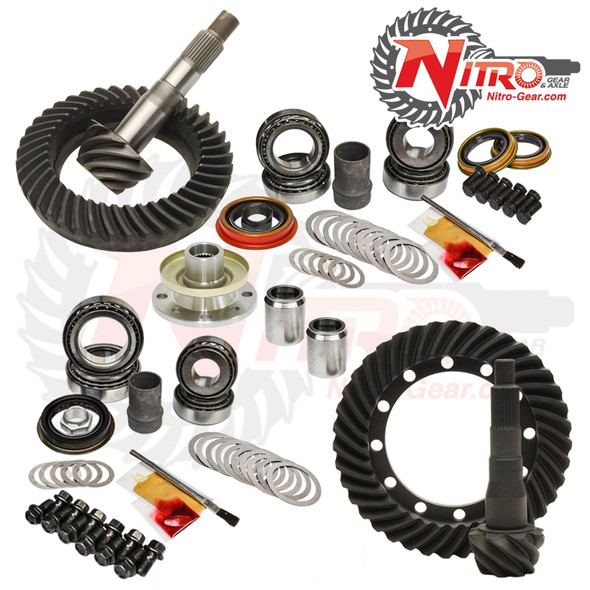 91-97 Toyota 80 Series W/E-Locker 4.10 Ratio Gear Package Kit Nitro Gear and Axle
