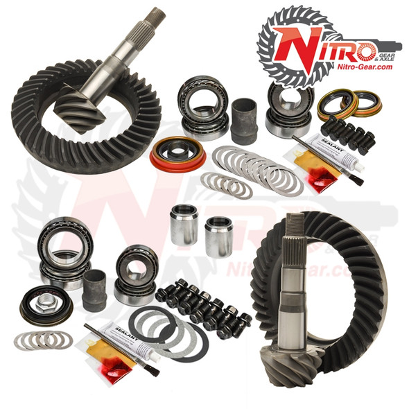 95.5-04 Toyota Tacoma/00-06 Tundra W/O E-Locker 4.88 Ratio Gear Package Kit Nitro Gear and Axle