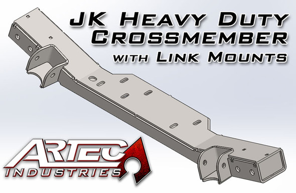 JK HD CrossmemberW/Link Mounts 12-17 Wrangler JK Artec Industries