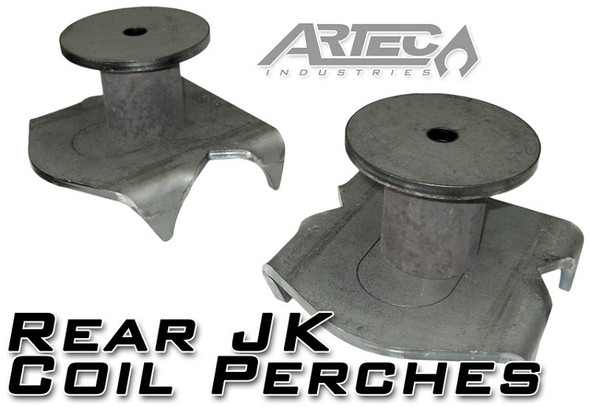 Rear JK Coil Perches And Retainers Pair  Artec Industries